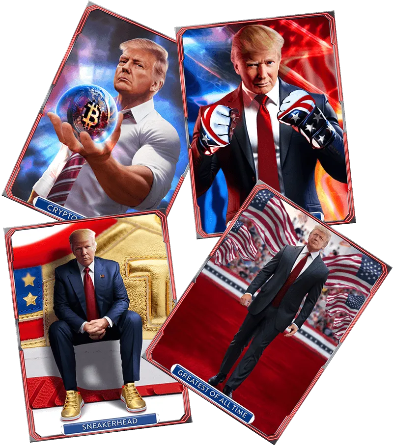 Trump Digital Trading Cards